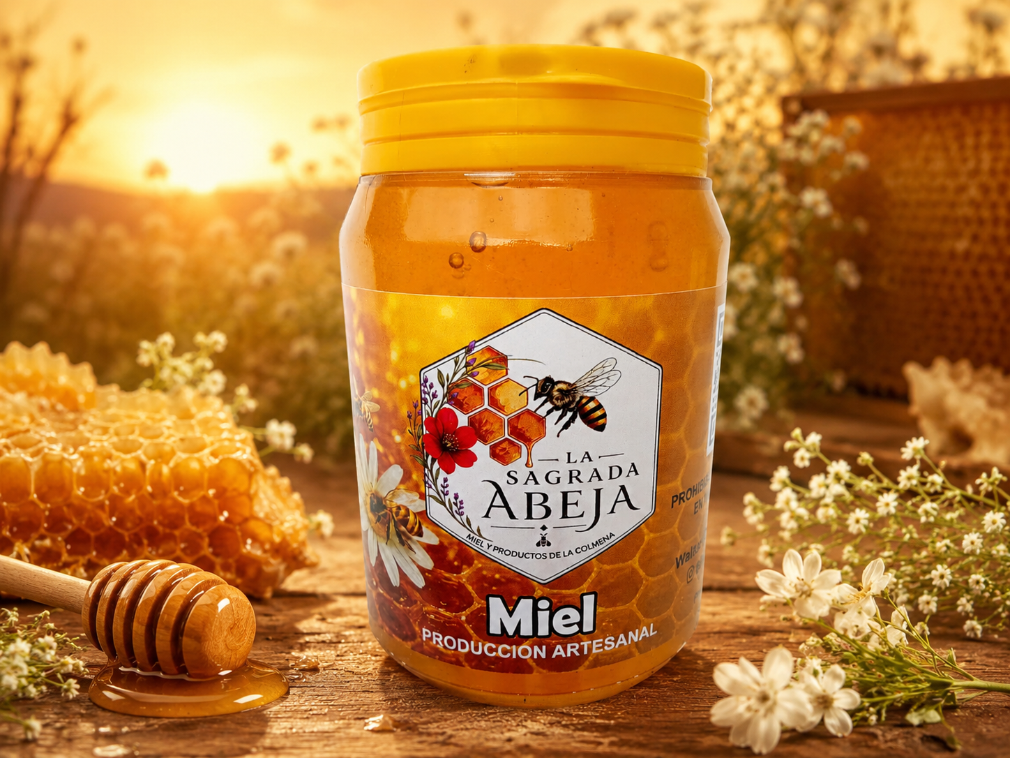Miel natural La Sagrada Abeja