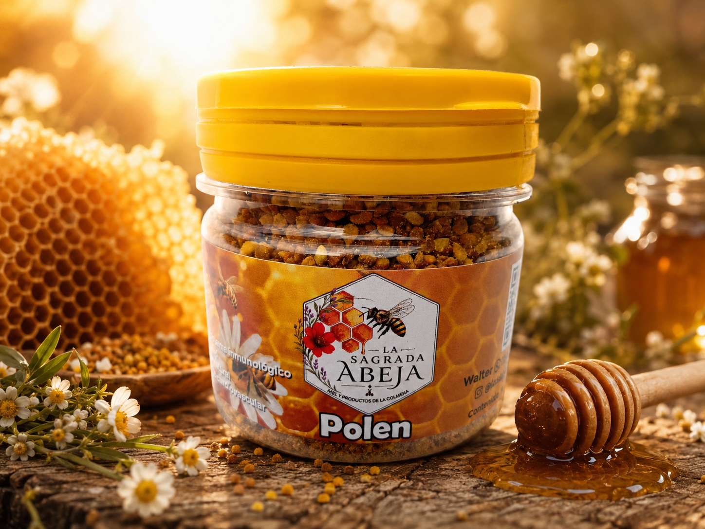 Polen natural La Sagrada Abeja
